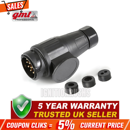 Pin trailer caravan plug - 13,