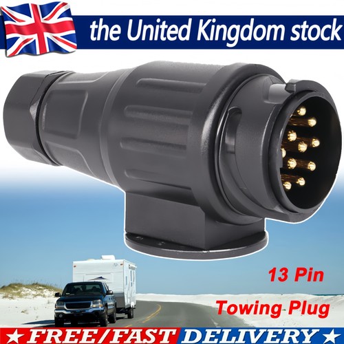 13pin trailer caravan plug - 13pin,
