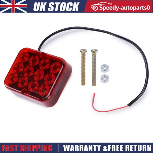 Led rear trailer fog light - light, 12v