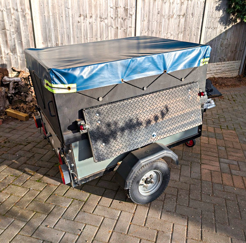 Camping utility trailer - or,