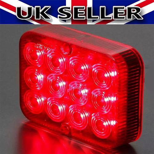 Led rear trailer fog light - fog,