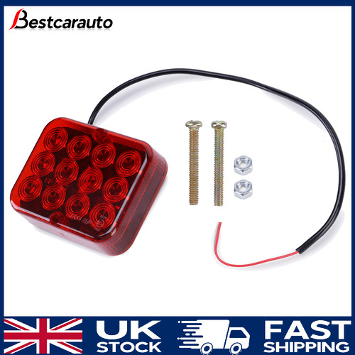 New led rear trailer fog - new, light