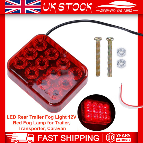 Led rear trailer - trailer, fog