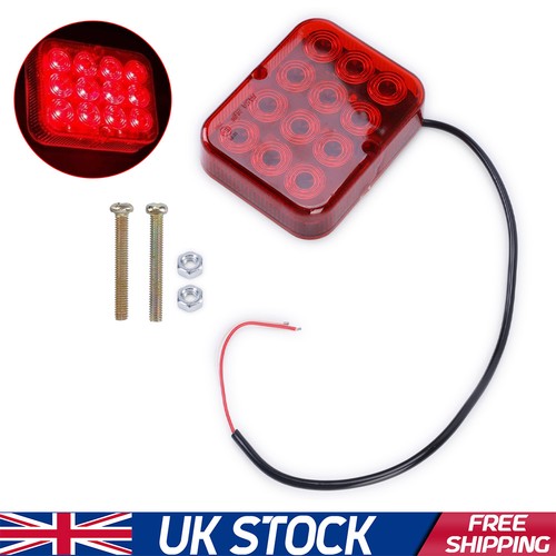 Led rear trailer fog light - trailer, 12v