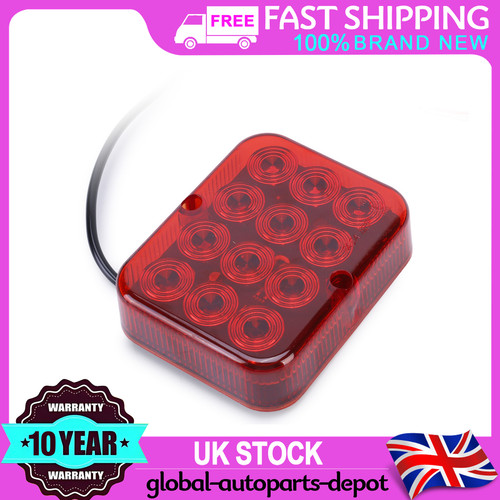 Led rear trailer fog - rear, light