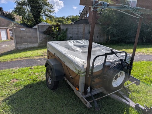 Small car camping trailer - small,